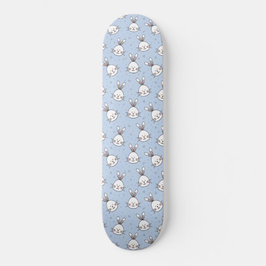 Schattig Bunny Rabbit Pattern Persoonlijk Skateboard (Voorkant)
