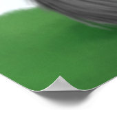 Schattig Bunny Rabbit Poster (Hoek)