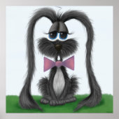 Schattig Bunny Rabbit Poster (Voorkant)