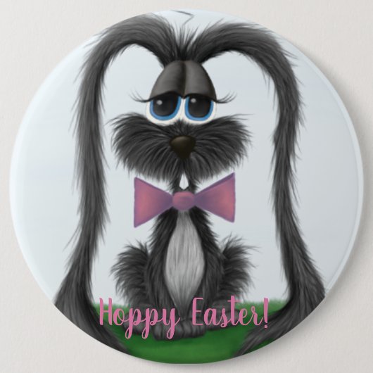 Schattig Bunny Rabbit Ronde Button 6,0 Cm (Voorkant)