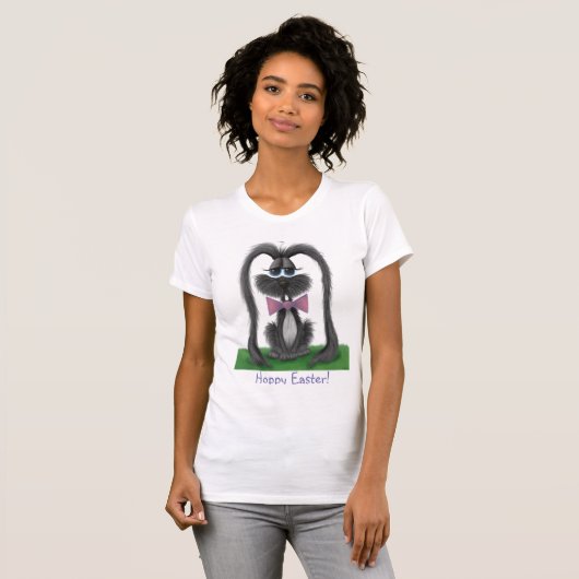 Schattig Bunny Rabbit T-shirt (Voorkant volledig)