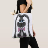 Schattig Bunny Rabbit Tote Bag (Dichtbij)