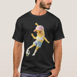 Schattig Bynana Voetbal Meisje, Grappige Voetbal S T-shirt