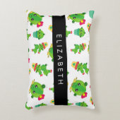 Schattig Cactus, Cactus Pattern, Succulent, Jouw n Accent Kussen (Voorkant(Verticaal))