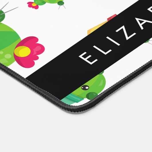 Schattig Cactus, Cactus Pattern, Succulent, Jouw n Bureaumat (Hoek)