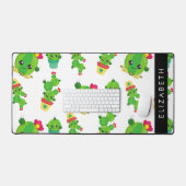 Schattig Cactus, Cactus Pattern, Succulent, Jouw n Bureaumat (Keyboard & Muis)