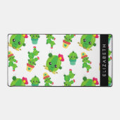 Schattig Cactus, Cactus Pattern, Succulent, Jouw n Bureaumat (Voorkant)