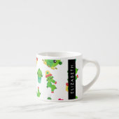 Schattig Cactus, Cactus Pattern, Succulent, Jouw n Espresso Kop (Rechts)