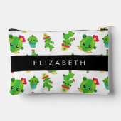 Schattig Cactus, Cactus Pattern, Succulent, Jouw n Etui (Achterkant)