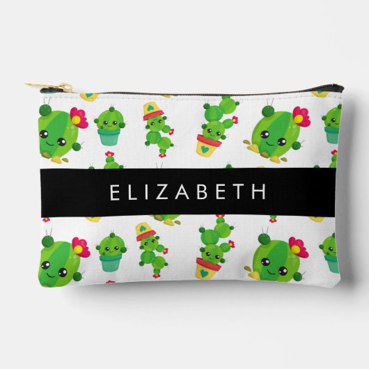 Schattig Cactus, Cactus Pattern, Succulent, Jouw n Etui (Voorkant)