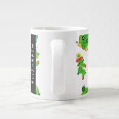 Schattig Cactus, Cactus Pattern, Succulent, Jouw n Grote Koffiekop (Achterkant)