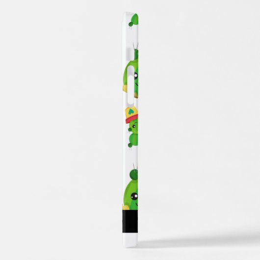 Schattig Cactus, Cactus Pattern, Succulent, Jouw n iPhone Hoesje (Linkerkant)