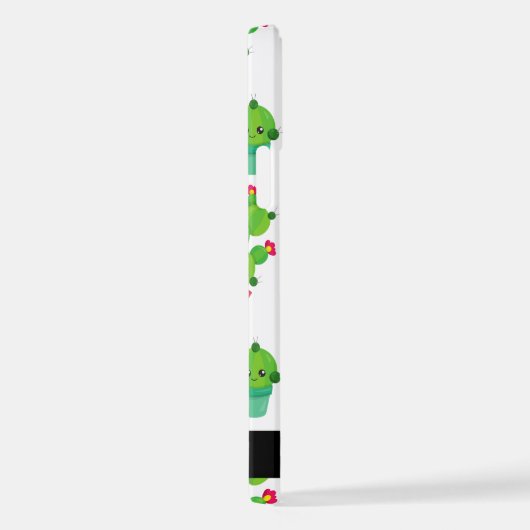 Schattig Cactus, Cactus Pattern, Succulent, Jouw n iPhone Hoesje (Rechterkant)