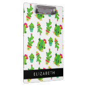 Schattig Cactus, Cactus Pattern, Succulent, Jouw n Klembord (Rechts)