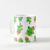 Schattig Cactus, Cactus Pattern, Succulent, Jouw n Koffiemok (Voorkant links)