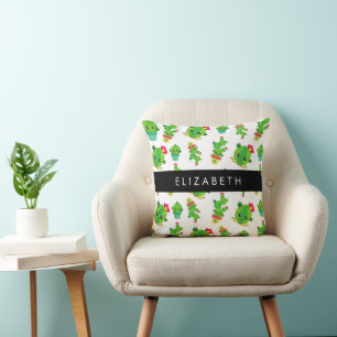 Schattig Cactus, Cactus Pattern, Succulent, Jouw n Kussen