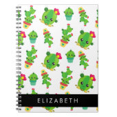 Schattig Cactus, Cactus Pattern, Succulent, Jouw n Notitieboek (Voorkant)