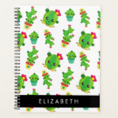 Schattig Cactus, Cactus Pattern, Succulent, Jouw n Planner (Voorkant)