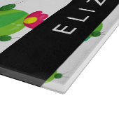 Schattig Cactus, Cactus Pattern, Succulent, Jouw n Snijplank (Hoek)