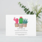 schattig Cactus thuis (Staand voorkant)