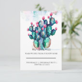 schattig Cactus thuis (Staand voorkant)