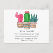 schattig Cactus thuis Briefkaart (Voorkant)