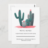 schattig Cactus thuis Briefkaart (Voorkant / Achterkant)