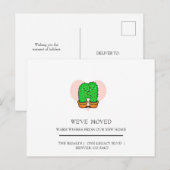 schattig Cactus thuis Briefkaart (Voorkant / Achterkant)