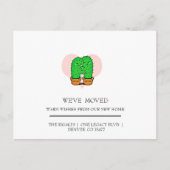 schattig Cactus thuis Briefkaart (Voorkant)