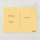 schattig Cactus thuis Briefkaart (Achterkant)