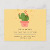 schattig Cactus thuis Briefkaart (Voorkant)
