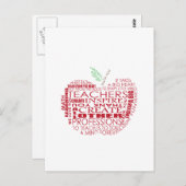 Schattig cadeau voor docenten briefkaart (Voorkant / Achterkant)