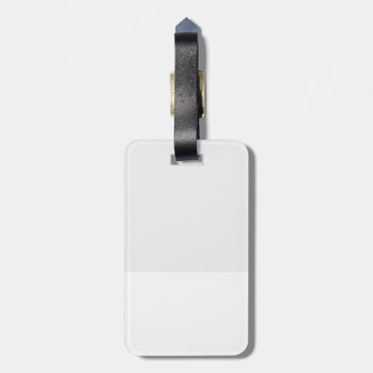 Schattig Calico Kitten Bagagelabel (Achterkant verticaal)