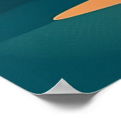 Schattig capybara poster (Hoek)