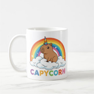 Schattig Capycorn Capybara Eenhoorn Regenboog Koffiemok