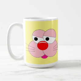 Schattig Cartoon Personage - Cool Plezierig Koffiemok
