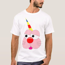 Schattig Cartoon Personage - Grafische T-shirt - E