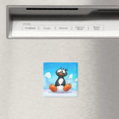 schattig cartoon pinguïn magneet (Insitu (Vaatwasser))