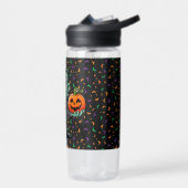 Schattig, cartoonesk monster van Frankenstein Waterfles (Links)