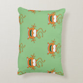 Schattig cartoonmonster accent kussen (Achterkant (Verticaal))