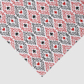 schattig casino of pokerfeest tissuepapier (Detail)