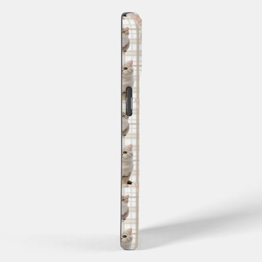 Schattig Cat iPhone 15 Telefoonhoesje Case-Mate iPhone Case (Achterkant / Rechts)