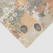 SCHATTIG CAT-PAINED WEEFSELPAPIER TISSUEPAPIER (Detail)