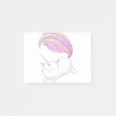 Schattig Caticorn Post-it® Notes (Voorkant)