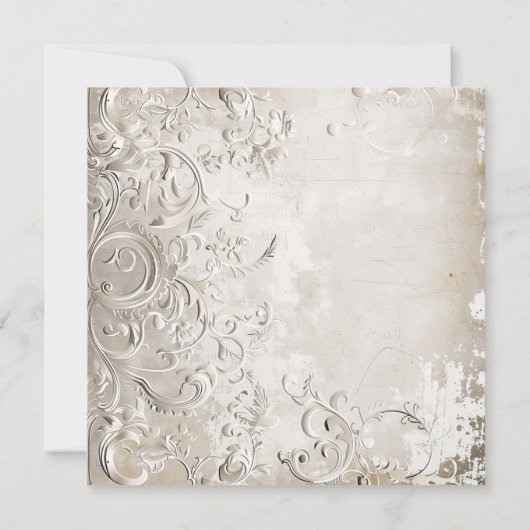 Schattig Charra Baby shower Kaart (Achterkant)