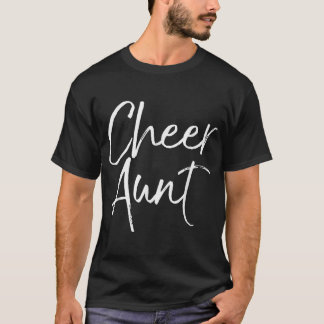 Schattig Cheerleading voor tante Cheerleaders Fun  T-shirt