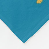 Schattig Cheetah tijgerpatroon schattige vlootsdek Fleece Deken (Hoek)