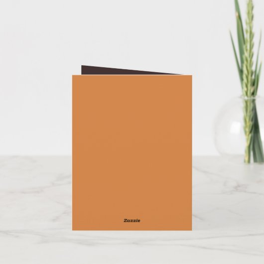 schattig chef-kok Panda dank u tekst toevoegen Bedankkaart (Achterkant)