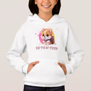 Schattig Chibi Kawaii Corgi Naam School Jaar op Te