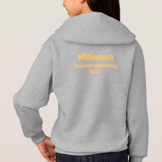 Schattig Chibi Kawaii Panda Naam School Jaar Op Te (Achterkant)